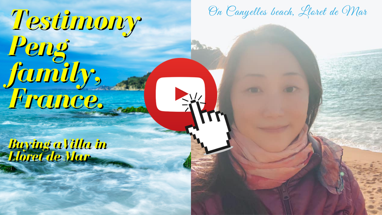 Video temoignage Investingspain famille Peng achat villa lloret de mar costa brava