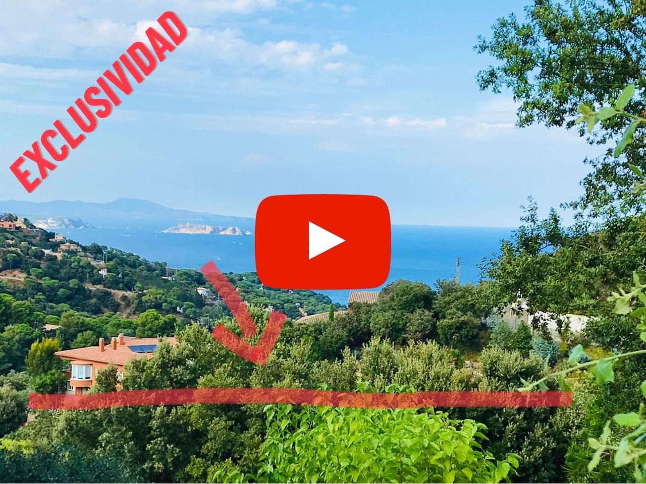 Parcela edificable en la exclusiva ciudad de Begur con vistas al mar y a las Islas Medas